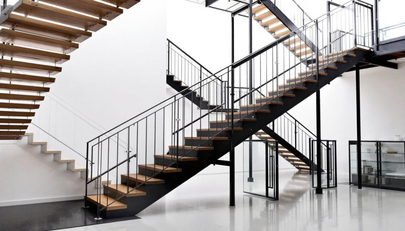 Choisir l'escalier idéal : matériaux et styles divers