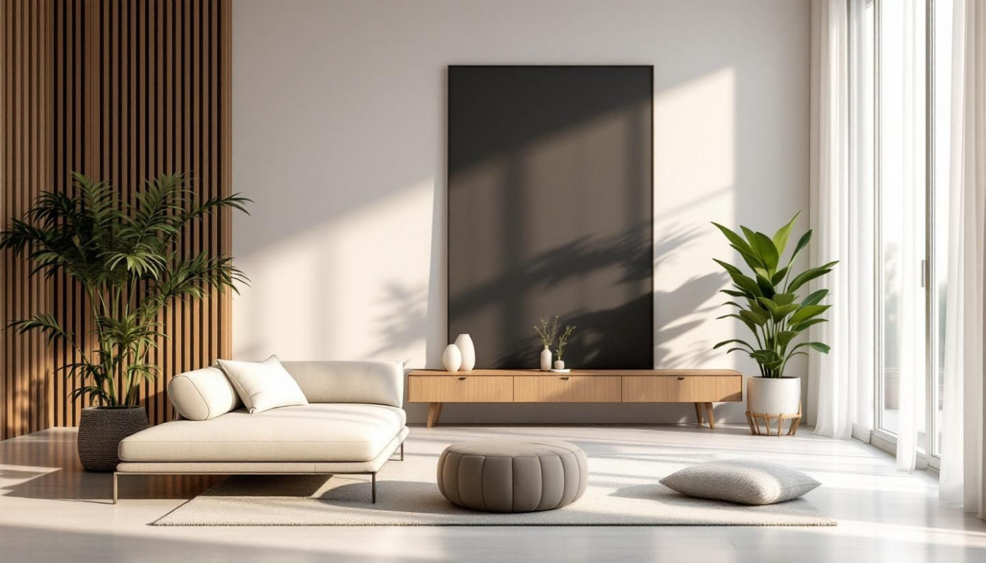 Décoration minimaliste pour le salon créer une atmosphère zen chez soi