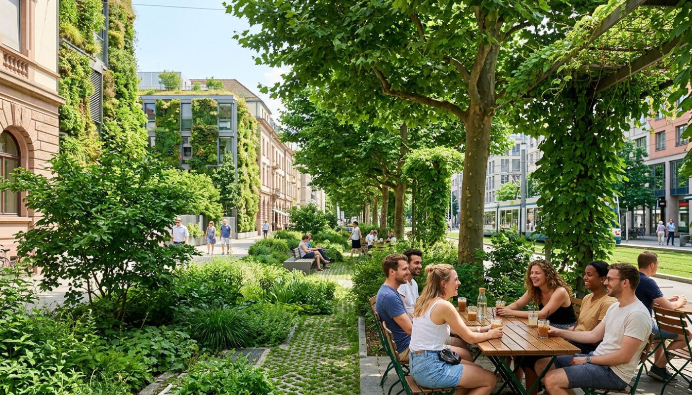 Le paysagisme comme solution aux canicules urbaines : repères et inspirations